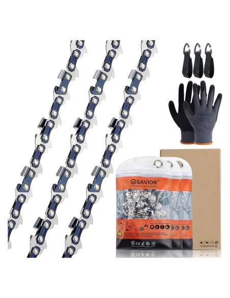 Cadena de Motosierra Savior 30 cm 45DL .043" 3/8" LP - Reemplazo Cadena de Motosierra Savior 30 cm 45DL .043" 3/8" LP - Reemplazo