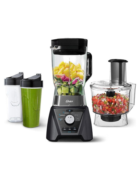 Combo Licuadora y Procesador de Alimentos Oster 3 en 1 1200W Combo Licuadora y Procesador de Alimentos Oster 3 en 1 1200W