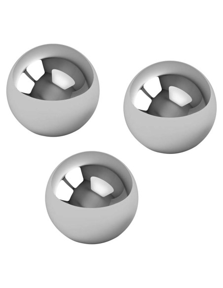 Bolas de Reemplazo para Juego Mousetrap Four Brothers - Acero Cromo 1.43 cm - Paquete de 3 Bolas de Reemplazo para Juego Mousetrap Four Brothers - Acero Cromo 1.43 cm - Paquete de 3