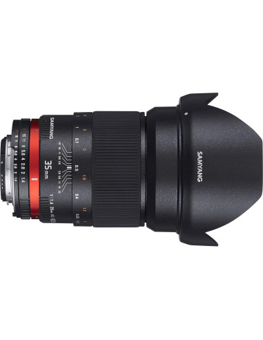 Lente Samyang 35mm F1.4 Manual para Canon - Enfoque Preciso