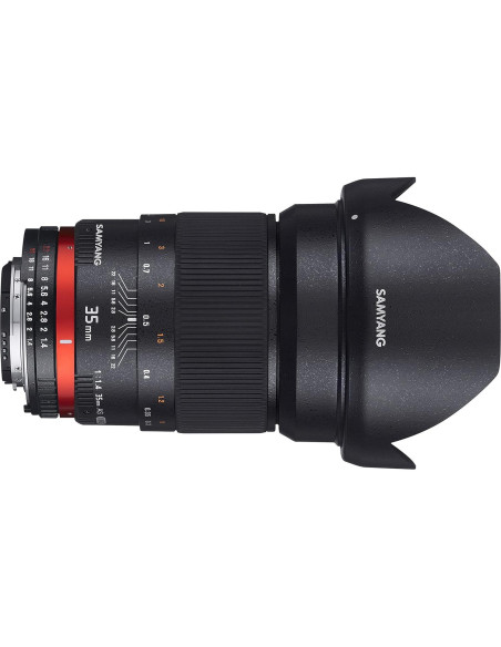 Lente Samyang 35mm F1.4 Manual para Canon - Enfoque Preciso Lente Samyang 35mm F1.4 Manual para Canon - Enfoque Preciso