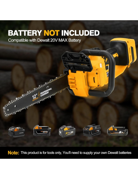 Motosierra Eléctrica Sin Escobillas 30 cm Dewalt 20V/60V Motosierra Eléctrica Sin Escobillas 30 cm Dewalt 20V/60V