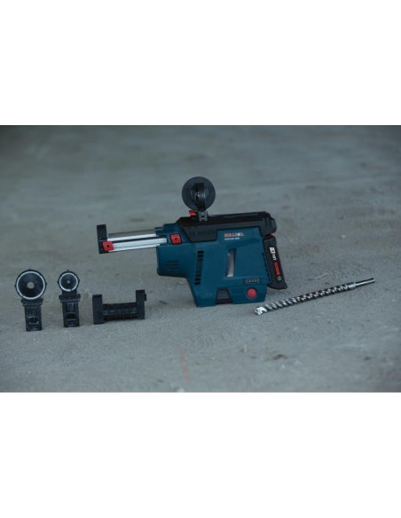Extractor de Polvo Móvil Bosch GDE18V-26DB15 con Batería 4 Ah Extractor de Polvo Móvil Bosch GDE18V-26DB15 con Batería 4 Ah