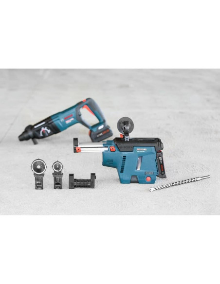 Extractor de Polvo Móvil Bosch GDE18V-26DB15 con Batería 4 Ah Extractor de Polvo Móvil Bosch GDE18V-26DB15 con Batería 4 Ah
