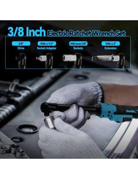 Llave de trinquete inalámbrica 3/8" Makita 18V 100 N.m 600 RPM Llave de trinquete inalámbrica 3/8" Makita 18V 100 N.m 600 RPM