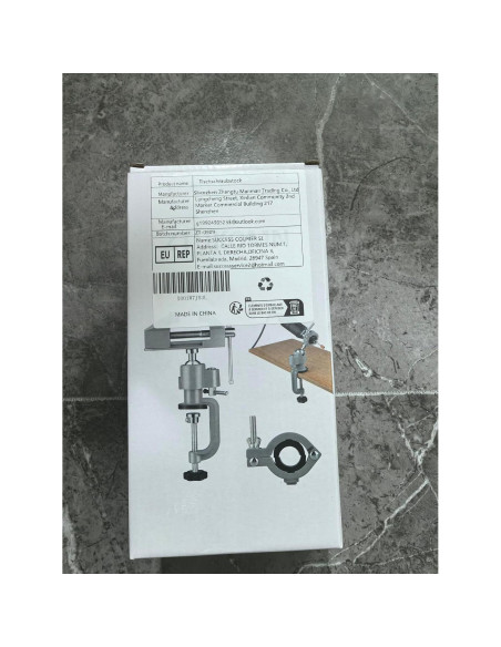 Morsa de Mesa ZTUKOMN 2 en 1 Rotación 360 Aluminio 7.62 cm Morsa de Mesa ZTUKOMN 2 en 1 Rotación 360 Aluminio 7.62 cm