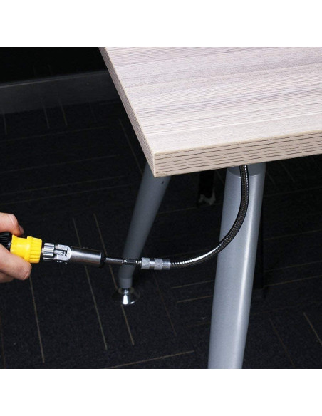 Soporte de Broca Flexible 2 Piezas AUTOTOOLHOME 20cm y 30cm Soporte de Broca Flexible 2 Piezas AUTOTOOLHOME 20cm y 30cm