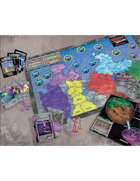 Expansión Risk 2210 D.C. Frontline - Renegade Games, 2-5 Jugadores Expansión Risk 2210 D.C. Frontline - Renegade Games, 2-5 Jugadores