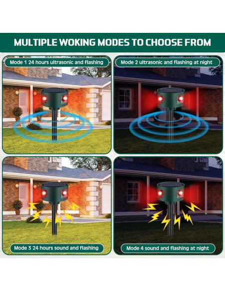 Alarma Solar Qualirey 2 Paquete con Sensor de Movimiento 360 Alarma Solar Qualirey 2 Paquete con Sensor de Movimiento 360