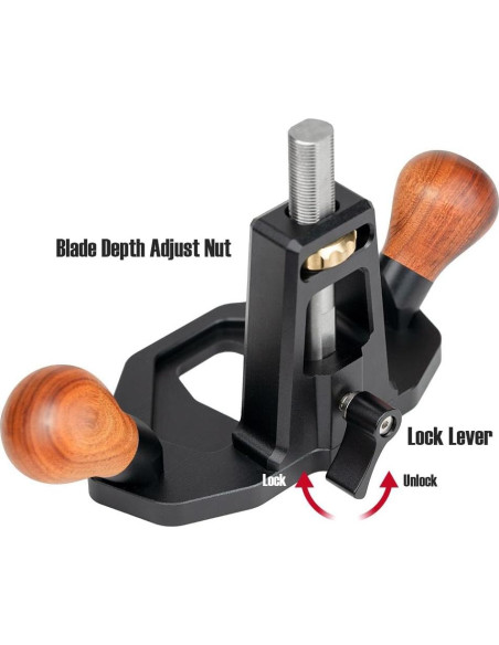 Plano de Router Manual Toolcool TC241212 - Ajuste Juntas 30mm Plano de Router Manual Toolcool TC241212 - Ajuste Juntas 30mm