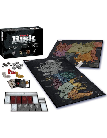 Juego de Estrategia Risk: Edición Juego de Tronos - 2-7 Jugadores Juego de Estrategia Risk: Edición Juego de Tronos - 2-7 Jugadores