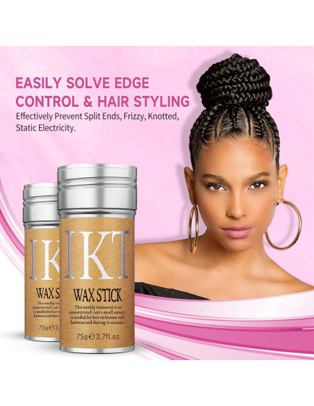 Set de Estilo para Cabello PasaRose - Barra de Cera y 4 Peines Set de Estilo para Cabello PasaRose - Barra de Cera y 4 Peines