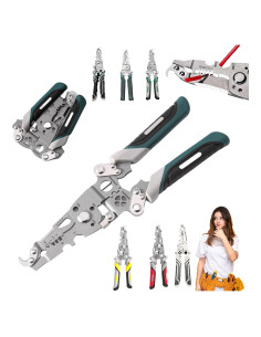 Desforrador Plegable Multifuncional RandJ FWS 18 en 1 Verde