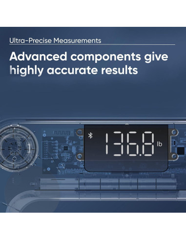 Báscula Inteligente Wyze S - Medición de Grasa y Masa Muscular