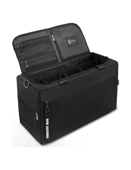 Bolsa de Zapatillas Krone Kalpasmos Negra con 3 Divisores Bolsa de Zapatillas Krone Kalpasmos Negra con 3 Divisores