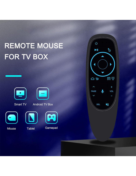 Control Remoto de Voz ASHATA G10s Pro Bluetooth 2.4G Control Remoto de Voz ASHATA G10s Pro Bluetooth 2.4G