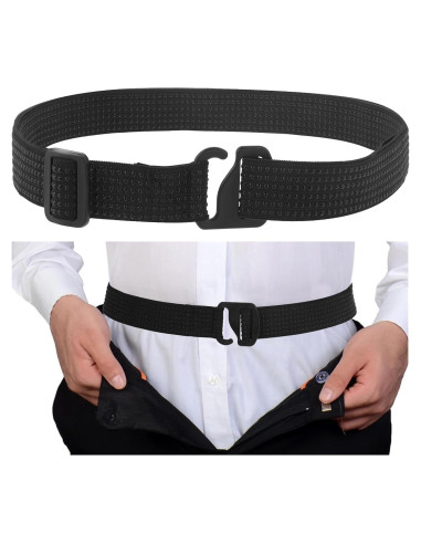 Cinturón Ajustable Antideslizante para Camisa - Unisex