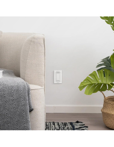 Protector de Interruptor de Luz CLYMENE Estilo Rocker Transparente 2 Pz