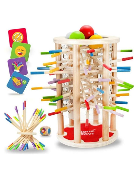 Nene Toys BALLFALL Jumbo - Juego de Mesa Montessori 3-9 Años Nene Toys BALLFALL Jumbo - Juego de Mesa Montessori 3-9 Años