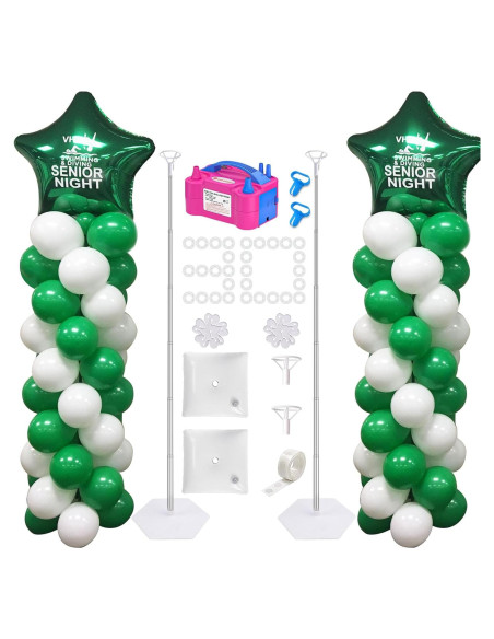 Kit de Columna de Globos y Bomba Eléctrica IDAODAN 165 cm Kit de Columna de Globos y Bomba Eléctrica IDAODAN 165 cm