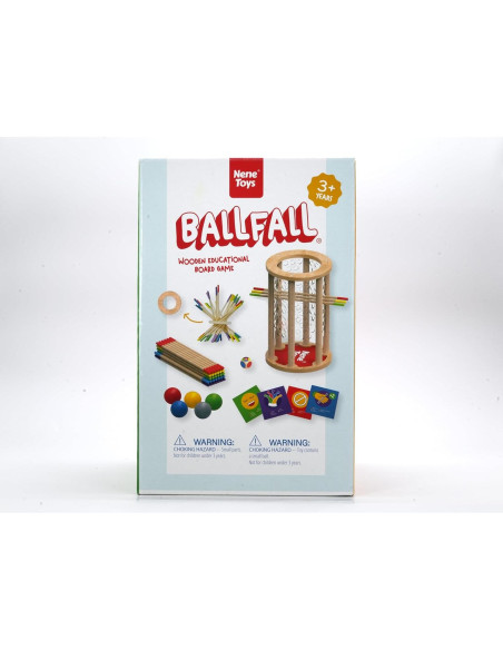 Nene Toys BALLFALL Jumbo - Juego de Mesa Montessori 3-9 Años Nene Toys BALLFALL Jumbo - Juego de Mesa Montessori 3-9 Años
