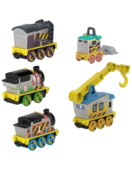 Conjunto de Vehículos de Metal Thomas y Sus Amigos - 5 Piezas Conjunto de Vehículos de Metal Thomas y Sus Amigos - 5 Piezas