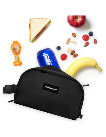 Bolsa Térmica Cerbonny Pequeña Aislada 2.5L Negra Bolsa Térmica Cerbonny Pequeña Aislada 2.5L Negra