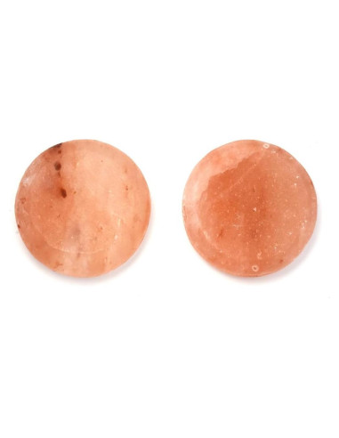 Kit de Masaje con Piedras Calientes de Sal del Himalaya 2 Pcs