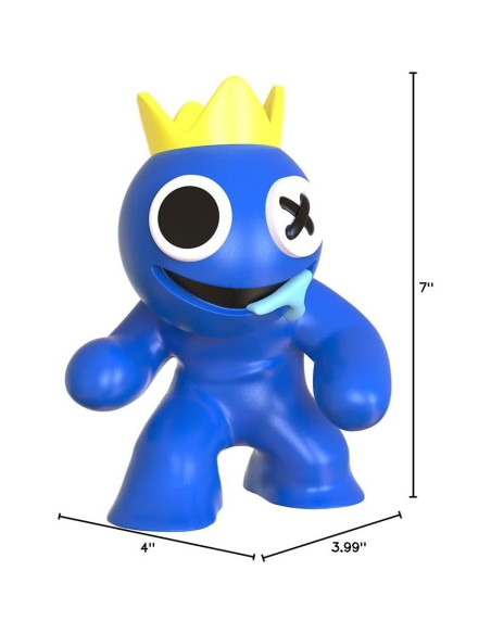 Figura de Vinilo Coleccionable Azul Amigos Arcoíris - Serie 1 Figura de Vinilo Coleccionable Azul Amigos Arcoíris - Serie 1