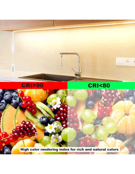 Tira de Luz LED USB GXILEE 1.83m 10W 3000K Regulable Tira de Luz LED USB GXILEE 1.83m 10W 3000K Regulable