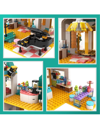 Kit de Construcción Gran Hotel Heartlake Friends 1639 Piezas