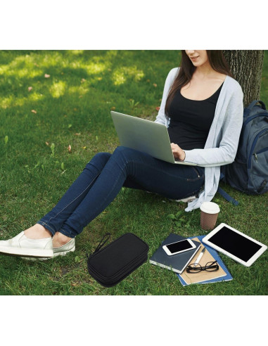 Organizador Electrónico de Viaje CAAORDKSO Grande Negro