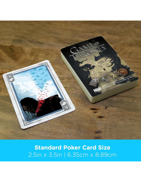 Mazo de Cartas Juego de Tronos AQUARIUS - 81.9g Mazo de Cartas Juego de Tronos AQUARIUS - 81.9g