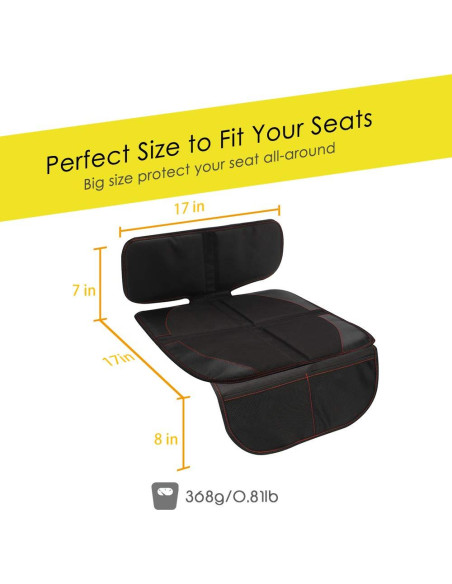 Protector de Asiento de Coche FASITE para Bebé - Impermeable y Antideslizante Protector de Asiento de Coche FASITE para Bebé - Impermeable y Antideslizante