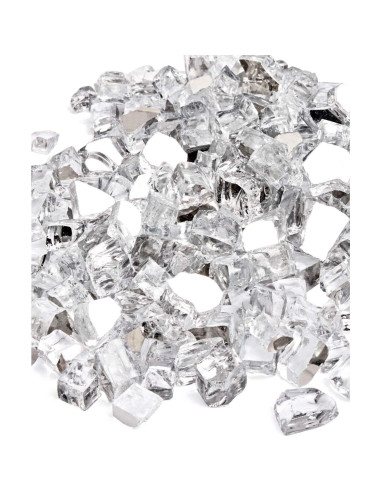 Cristales de Fuego Transparentes GASPRO 4.54 kg 1.27 cm