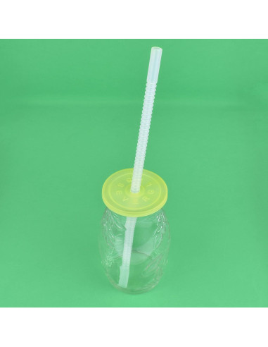 Popotes Flexibles Reutilizables Diximus 28 cm - Paquete de 14
