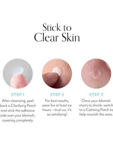 Parche Aclarador Bliss Clear Genius - Ácido Salicílico y Zinc