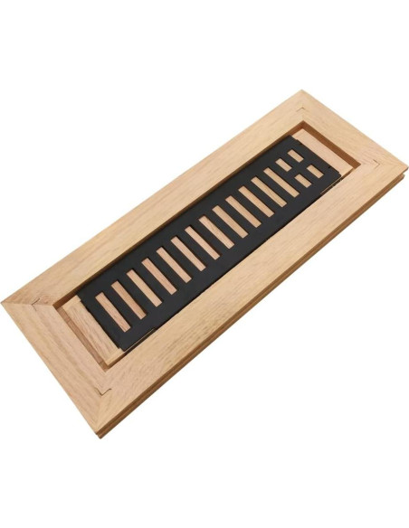 Rejilla de Ventilación de Piso Homewell 2x10" Roble Rojo Sin Terminar Rejilla de Ventilación de Piso Homewell 2x10" Roble Rojo Sin Terminar