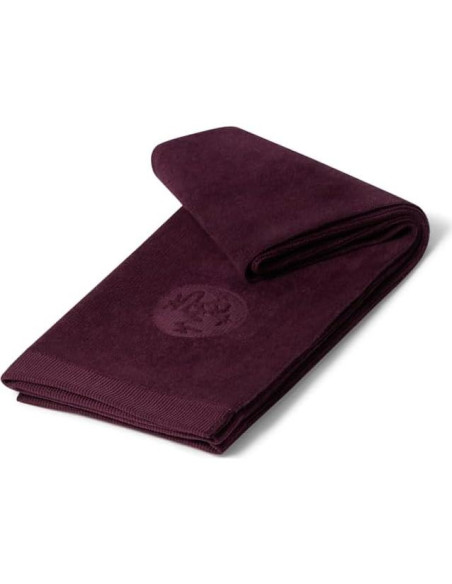 Toalla de Yoga Manduka eQua Hot Microfibra 40x67 cm Acai Toalla de Yoga Manduka eQua Hot Microfibra 40x67 cm Acai
