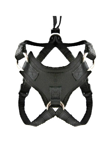 Arnés Houdini Escape Proof para Gato Mediano OutdoorBengal - Negro