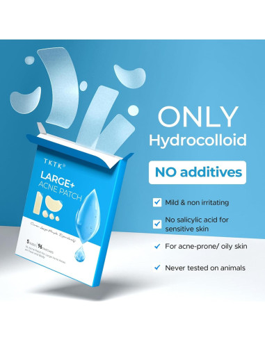 Parche Grande para Espinillas TKTK XL 60x20mm Hidrocoloide