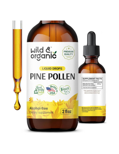 Tintura de Polen de Pino Silvestre y Orgánico 59 ml - Vegano