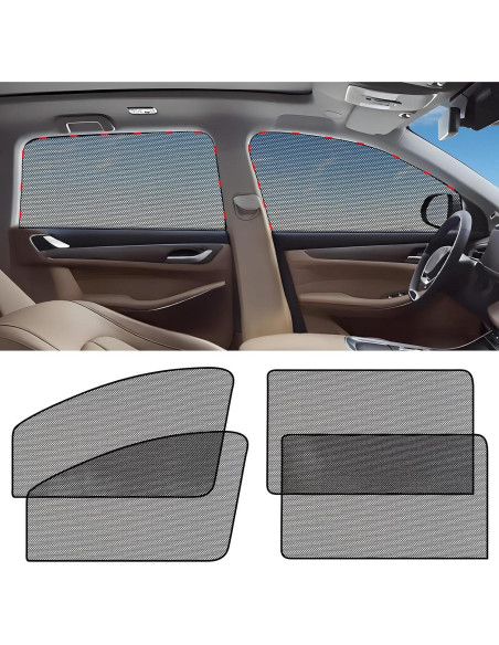 Cortina Solar de Ventana Lateral ZATOOTO para Coche Bebé Cortina Solar de Ventana Lateral ZATOOTO para Coche Bebé