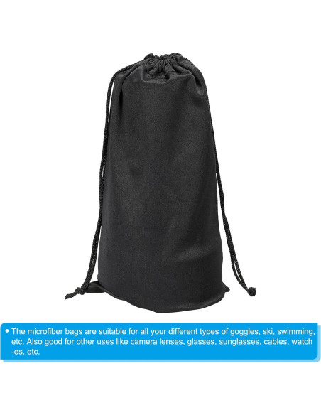 Bolsa para Gafas de Esquí PATIKIL - Funda Microfibra 24x14cm Bolsa para Gafas de Esquí PATIKIL - Funda Microfibra 24x14cm