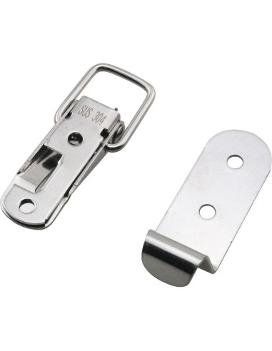 Cierres de Gancho de Boca de Pato TAODAN 2 Pcs Acero Inoxidable 58mm