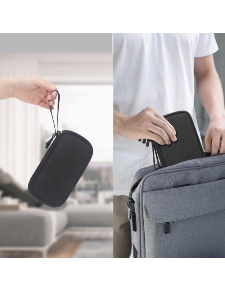 Funda Organizador USB Lacdo Negra - Gran Capacidad 4 Capas Funda Organizador USB Lacdo Negra - Gran Capacidad 4 Capas