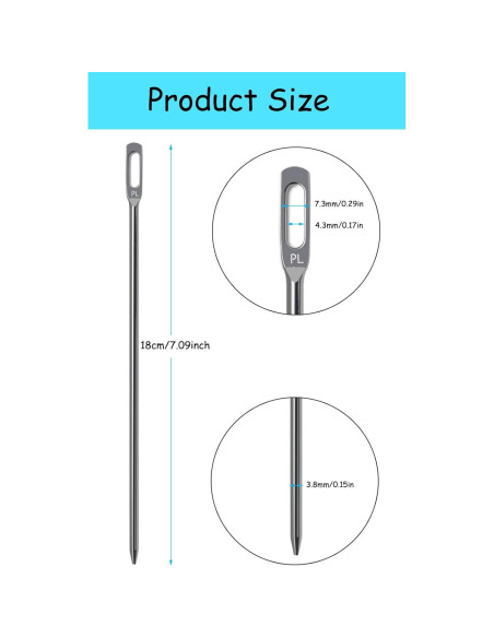 Enhebrador de Cuerda YEQIN 18cm para Pantalones y Abrigos Enhebrador de Cuerda YEQIN 18cm para Pantalones y Abrigos