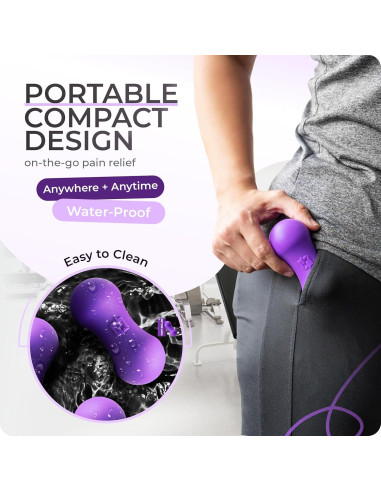 Rodillo de Masaje GROUND FORCE para Fascitis Plantar 10cm