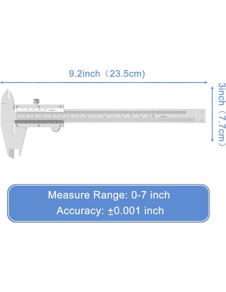 Calibrador Vernier 150mm HDLNAK Alta Precisión 0.02mm Calibrador Vernier 150mm HDLNAK Alta Precisión 0.02mm