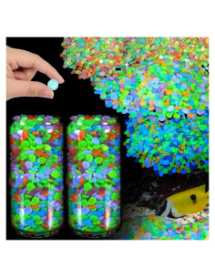 Piedras que Brillan en la Oscuridad Sasylvia 6000 Pcs Colorido
